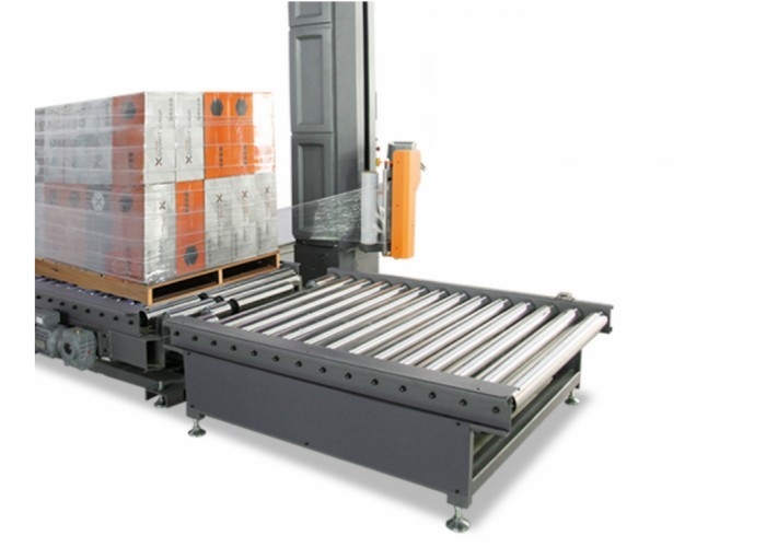 30-40 Pallet/Min Automatic Pallet Wrapper Machine 2000kg Plastic